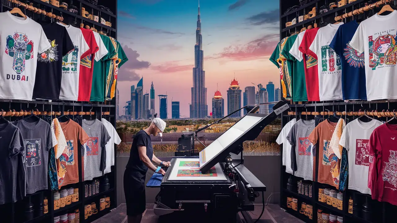 Start a T-shirt Printing Business in Dubai